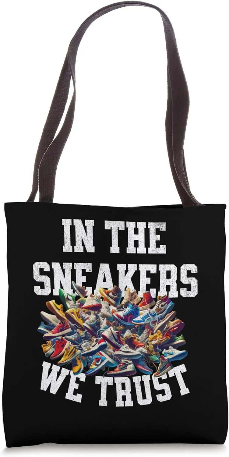 Exclusive Retro Sneaker head Limited Edition Drops Tote Bag