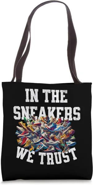 Exclusive Retro Sneaker head Limited Edition Drops Tote Bag