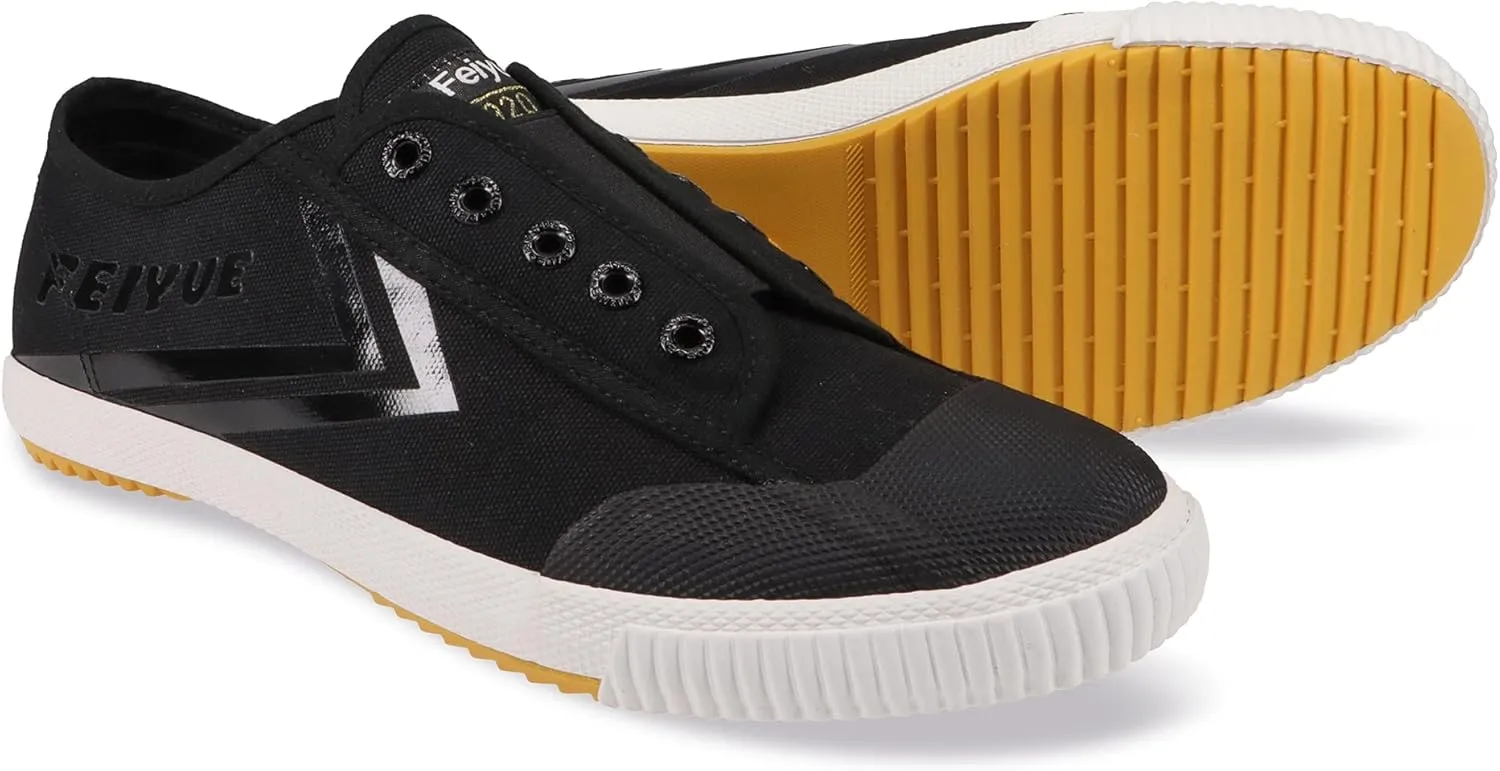 FEIYUE Fe Lo 1920 Low Top Slip-On Canvas Performance Shoe with Rubber Sole Everyday Fashion Sneaker