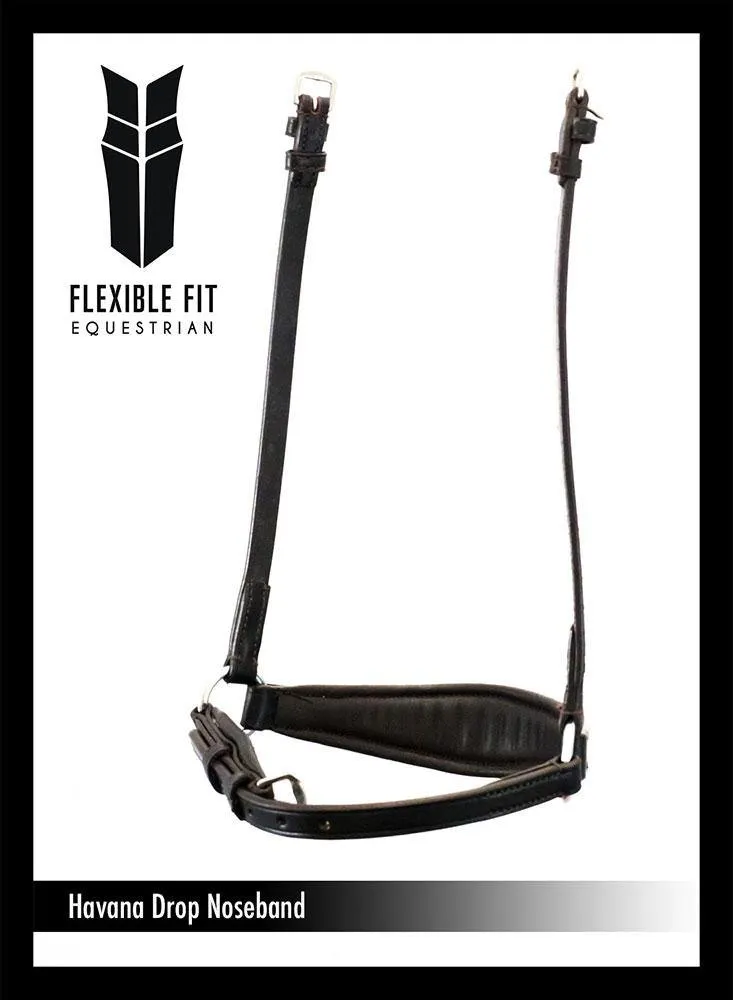 Flat Drop - Havana Noseband
