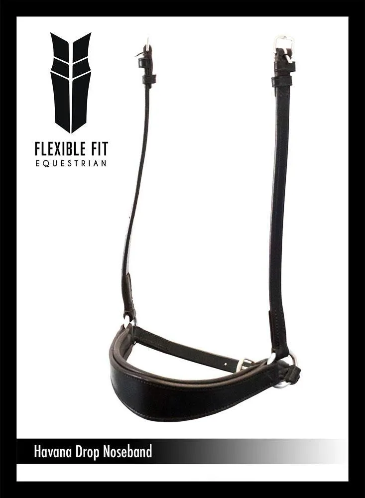 Flat Drop - Havana Noseband