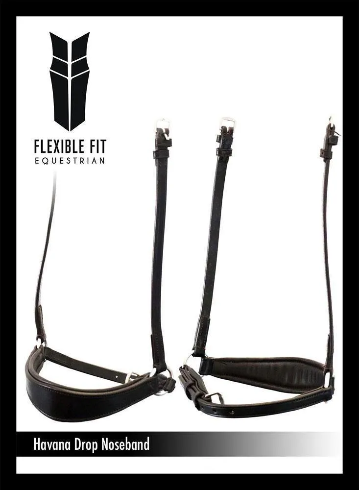 Flat Drop - Havana Noseband