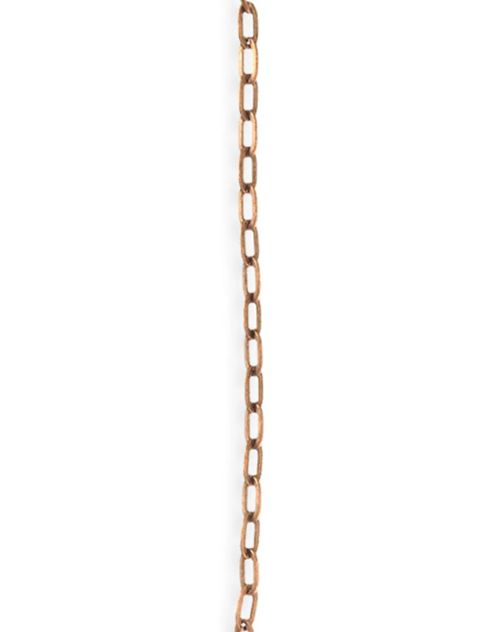 Flat Link Chain, 2.5x4.6mm, (1ft)
