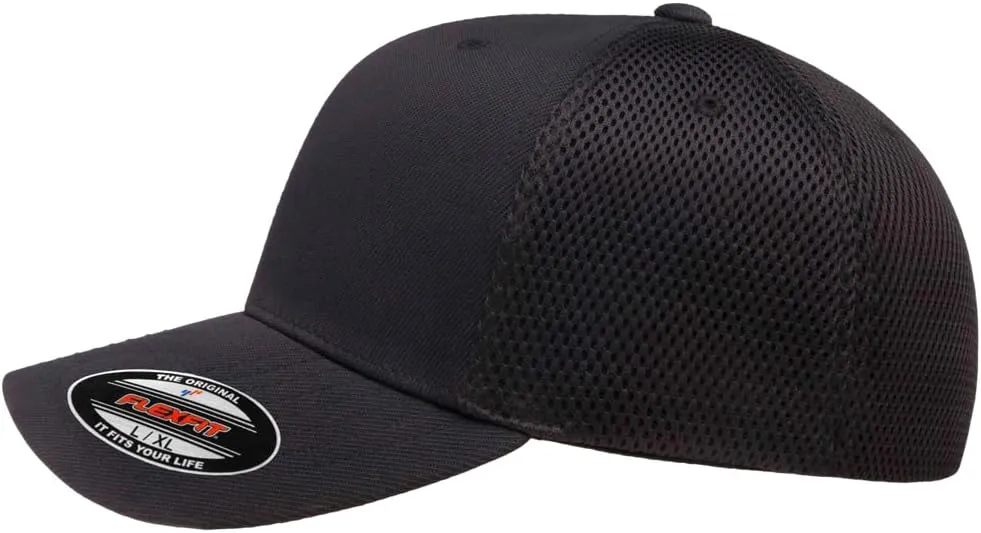 Flexfit 6533 Ultrafibre and Airmesh Lightweight Cap Bundle with THP Hat & Clothing Brush