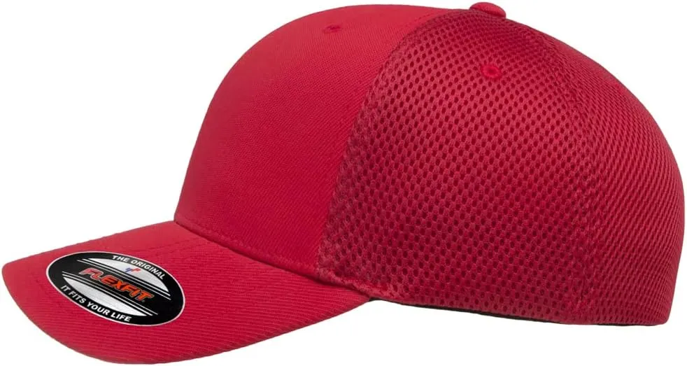Flexfit 6533 Ultrafibre and Airmesh Lightweight Cap Bundle with THP Hat & Clothing Brush