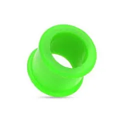 Flexible Silicone Double Flat Flared Tunnel