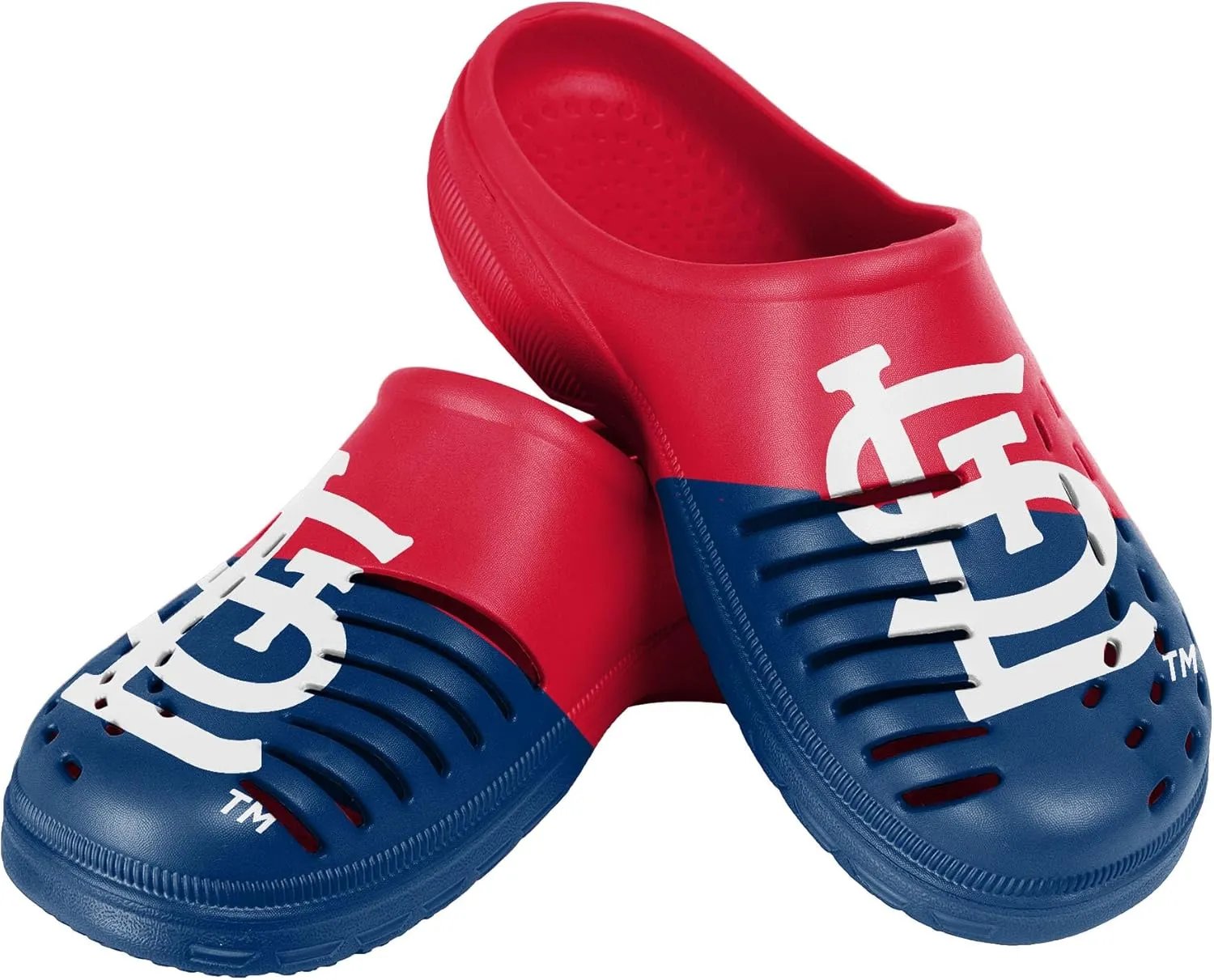 FOCO Men's MLB Colorblock Big Logo Clog