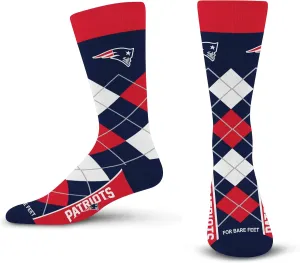 For Bare Feet Argyle Remix Dress Sock
