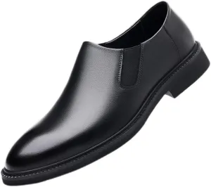 Formal Oxford Shoes for Men Slip On Slip Resistant Low Top Non Slip Walking