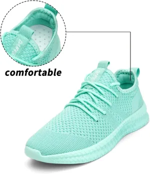 FUJEAK Womens Running Shoes Casual Slip on Walking Shoes Gym Workout Shoes Fashion Sneakers Non Slip Athletic Tennis Sports Shoes