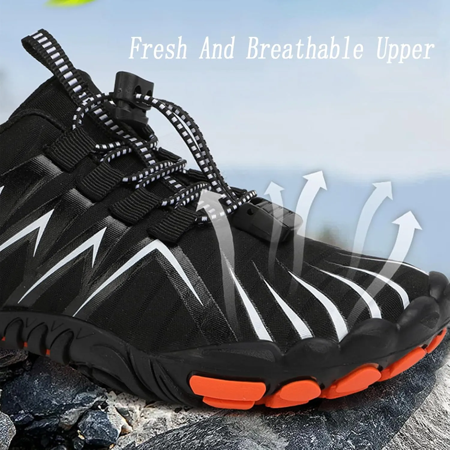 Giltpeak Hike Barefoot Shoes Women Men, Pro Wide Slip-On Minimalist Athletic Quick Dry Baresteps Shoes Unisex