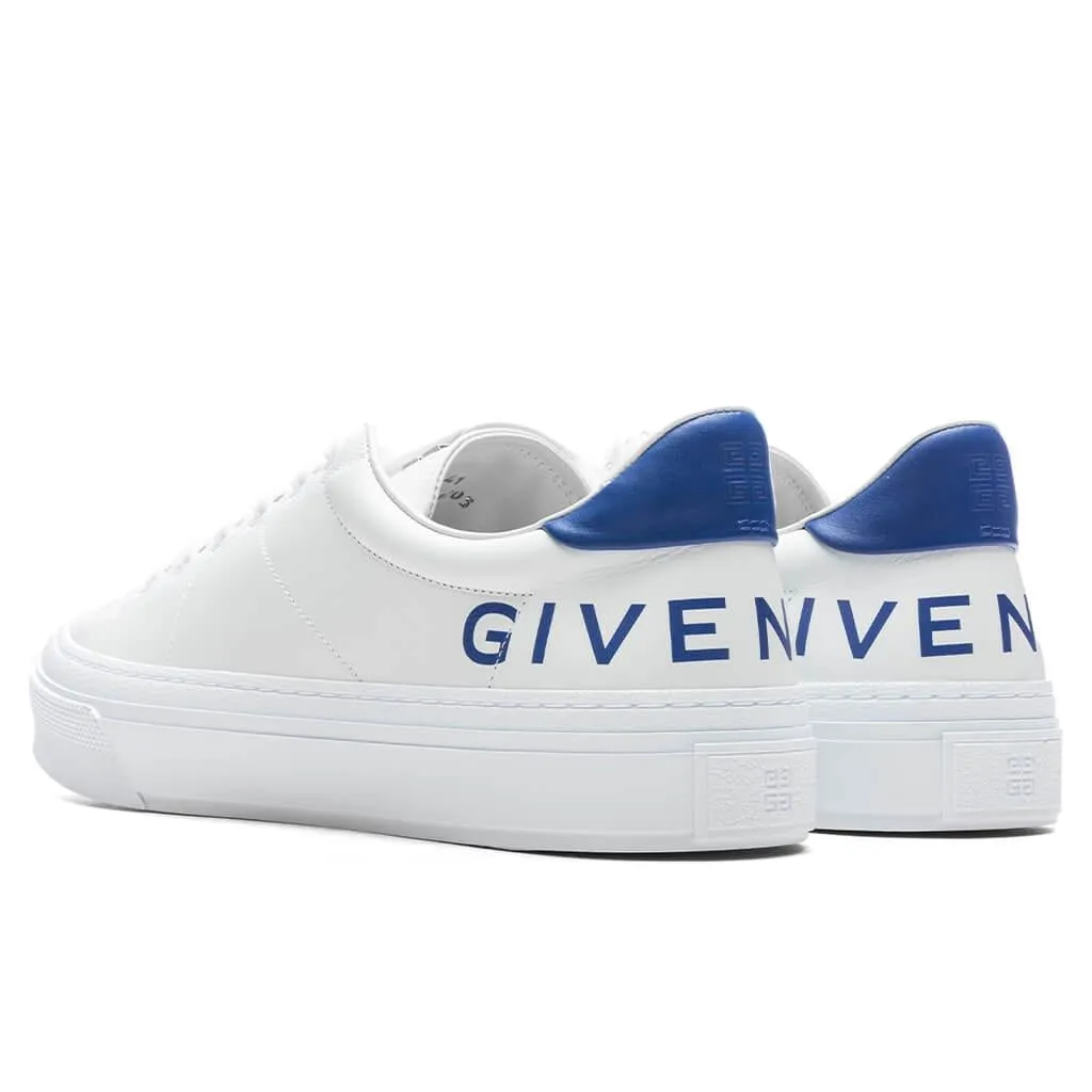 Givenchy City Sport Sneakers White Blue BH005VH1M4-114 Shoe Sneaker Trainer