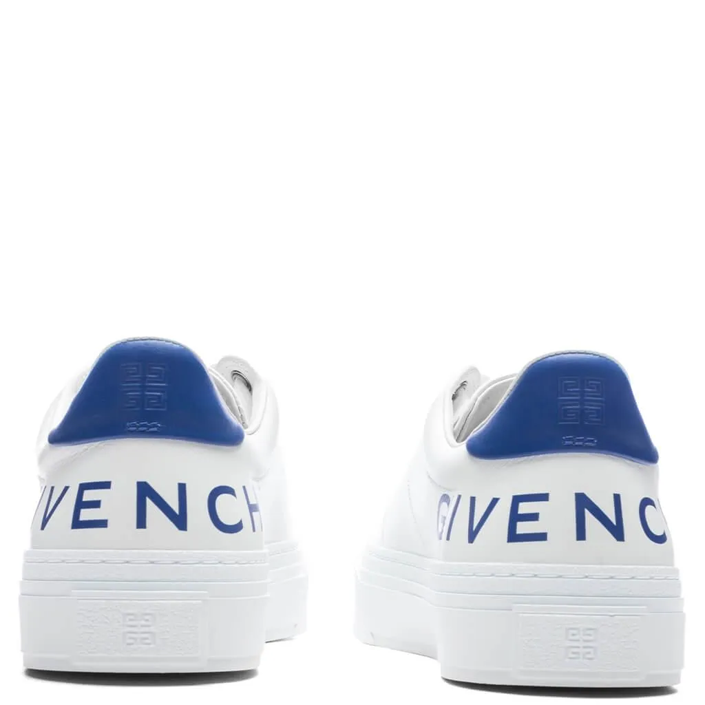 Givenchy City Sport Sneakers White Blue BH005VH1M4-114 Shoe Sneaker Trainer