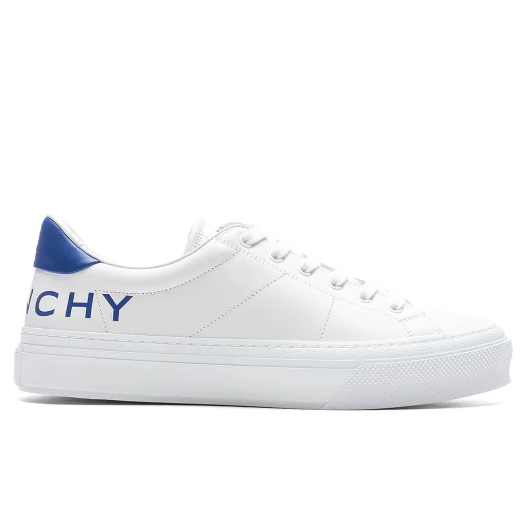 Givenchy City Sport Sneakers White Blue BH005VH1M4-114 Shoe Sneaker Trainer
