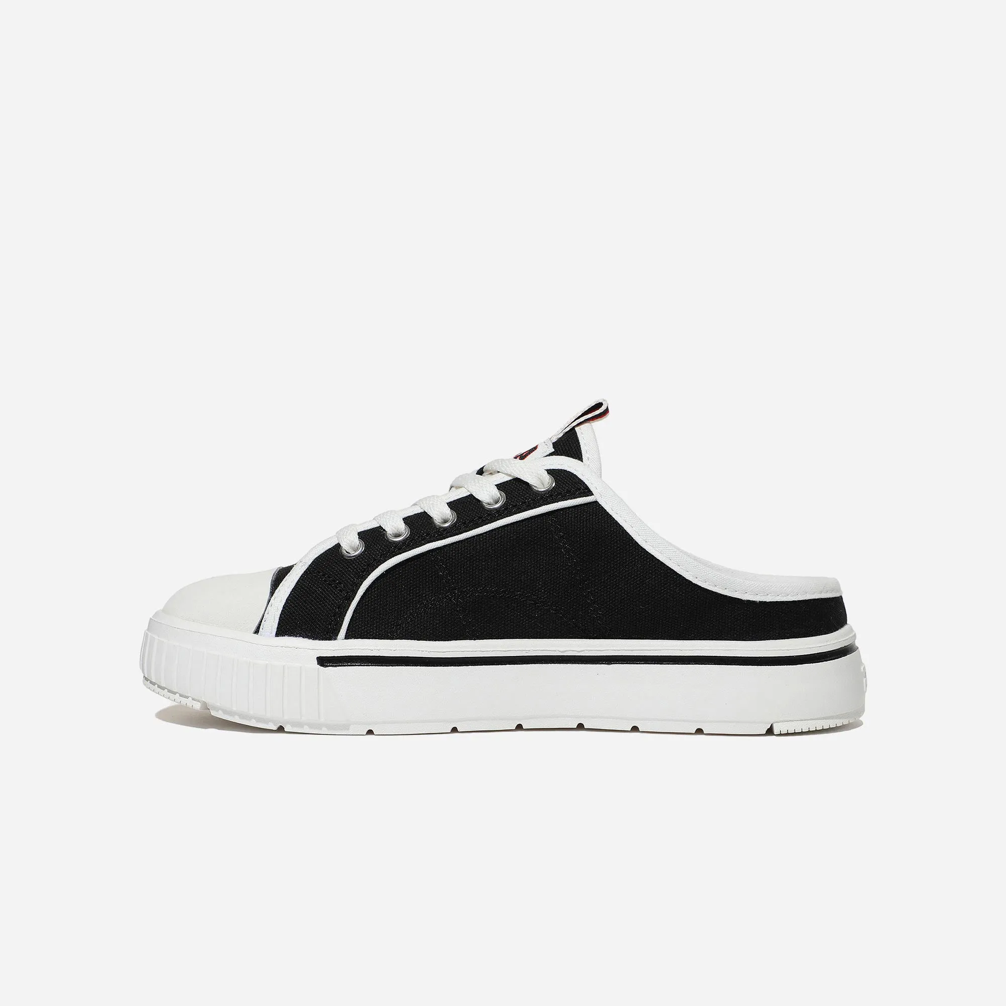 Giày Thời Trang Unisex Fila Court Lite Mule - Đen
