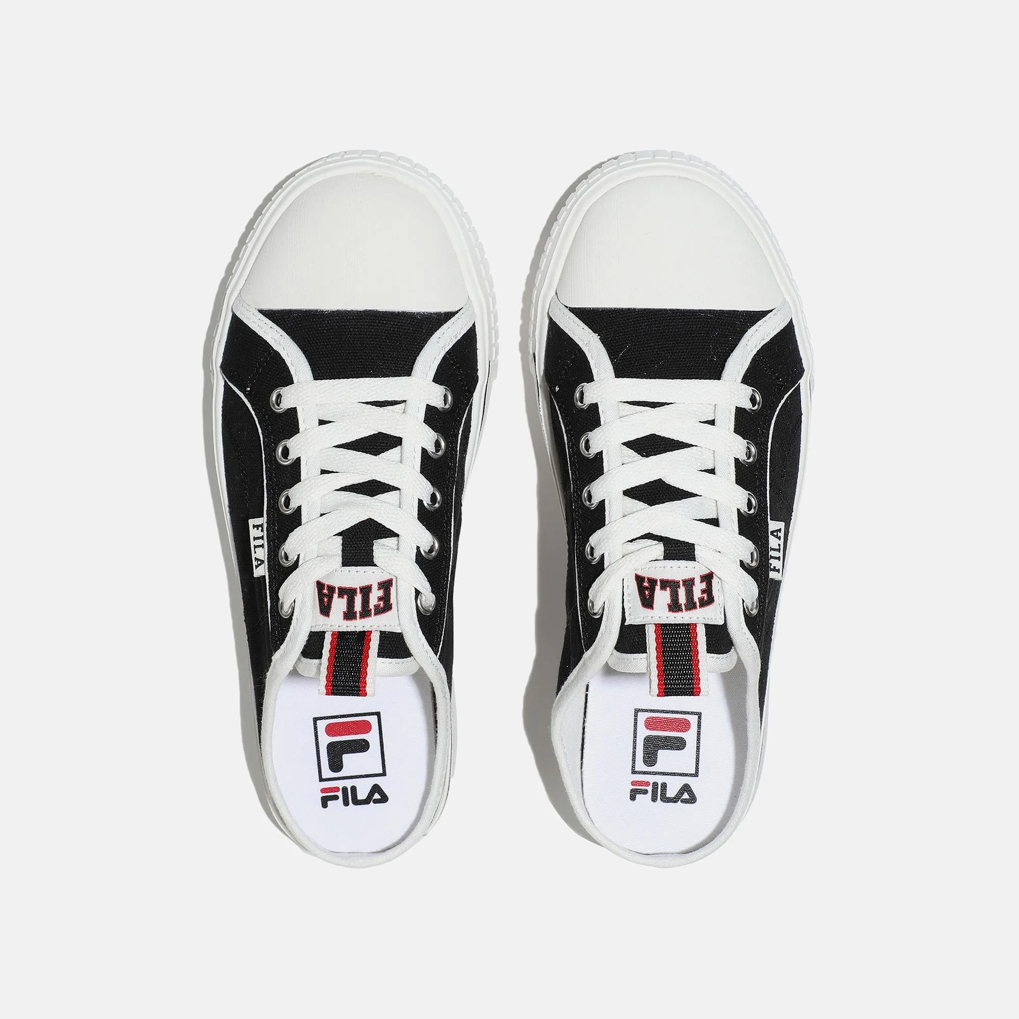 Giày Thời Trang Unisex Fila Court Lite Mule - Đen