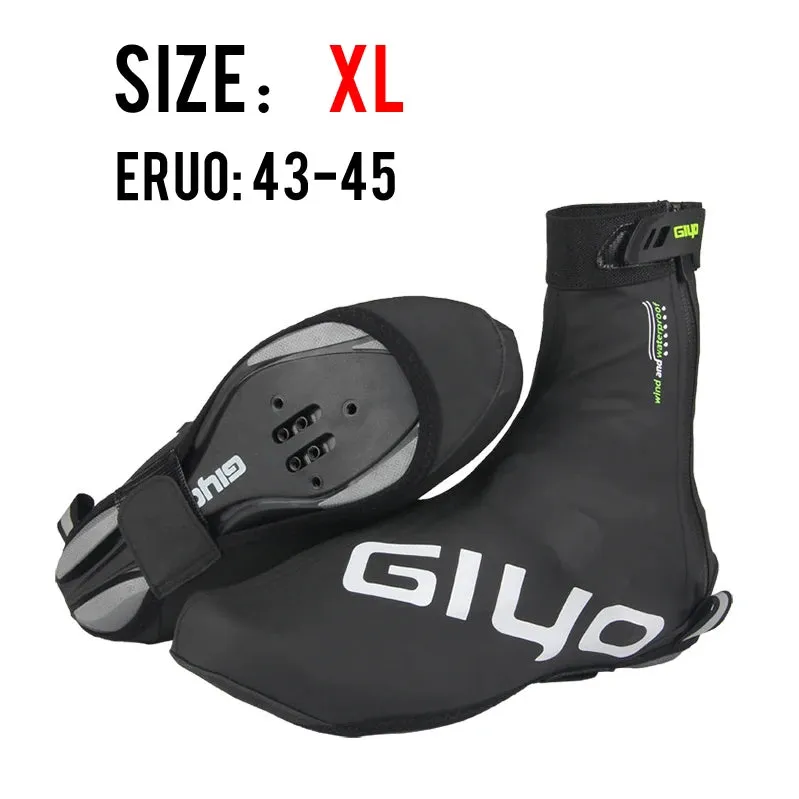 GIYO Waterproof Winter Cycling Shoe Covers for MTB and Road Racing