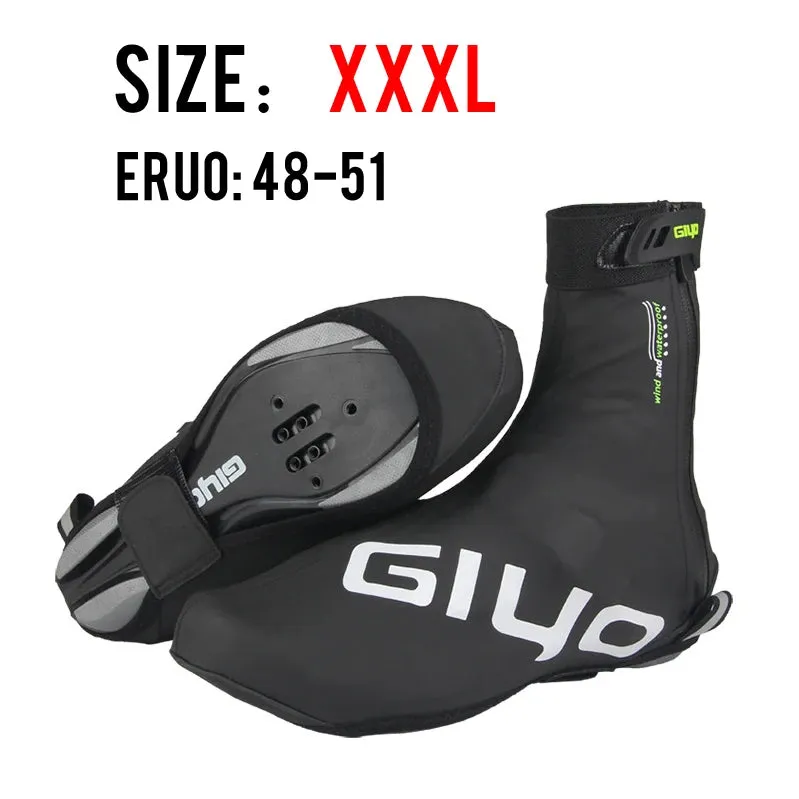 GIYO Waterproof Winter Cycling Shoe Covers for MTB and Road Racing