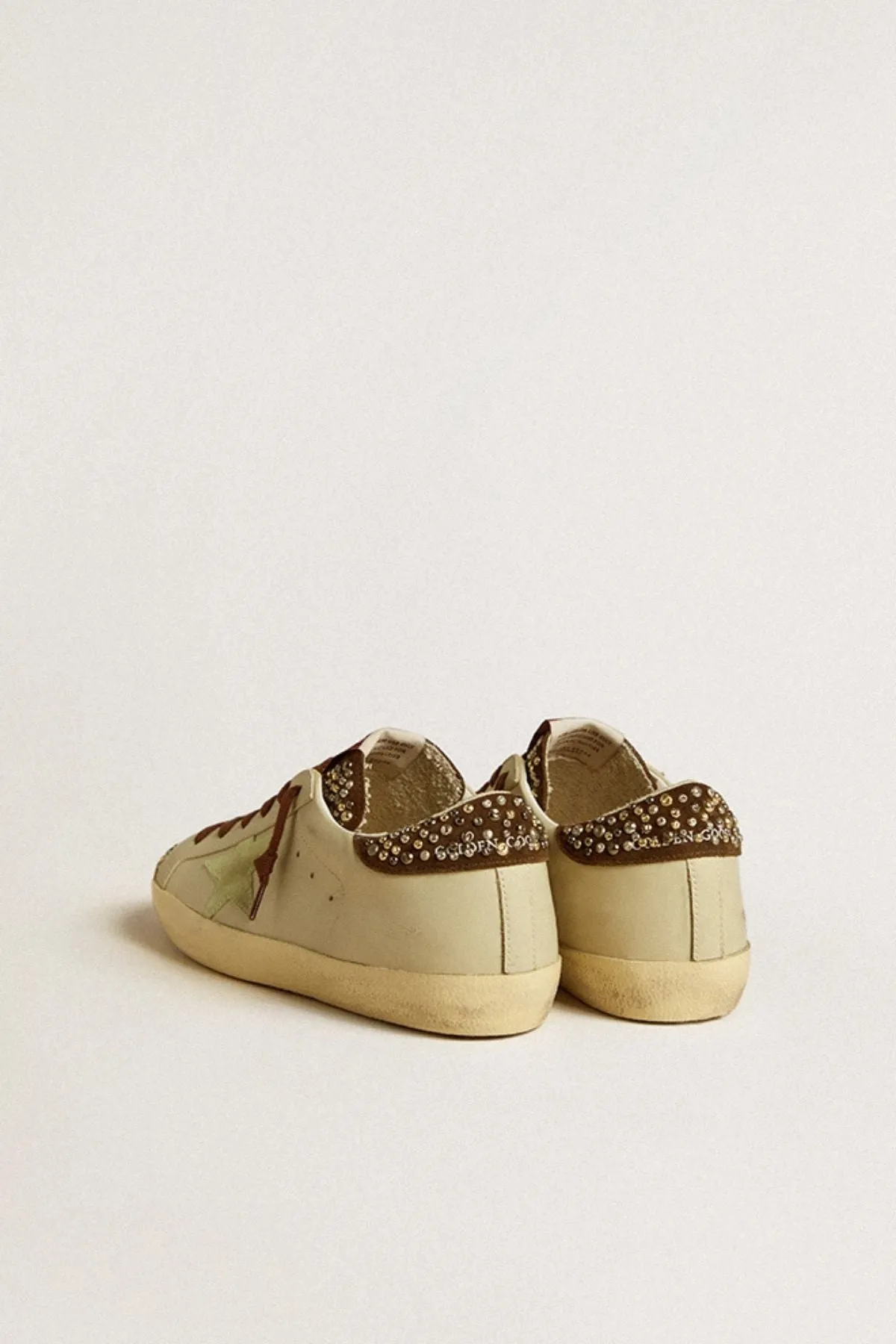 Golden Goose Super Star Sneaker - Sand/ Brown