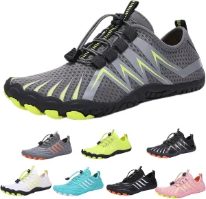 Grounded Footwear for Women Men, Barefoot Shoes Non-Slip Wide Toe, Hike Lightweight Drop Zero Quick-Dry Breathable