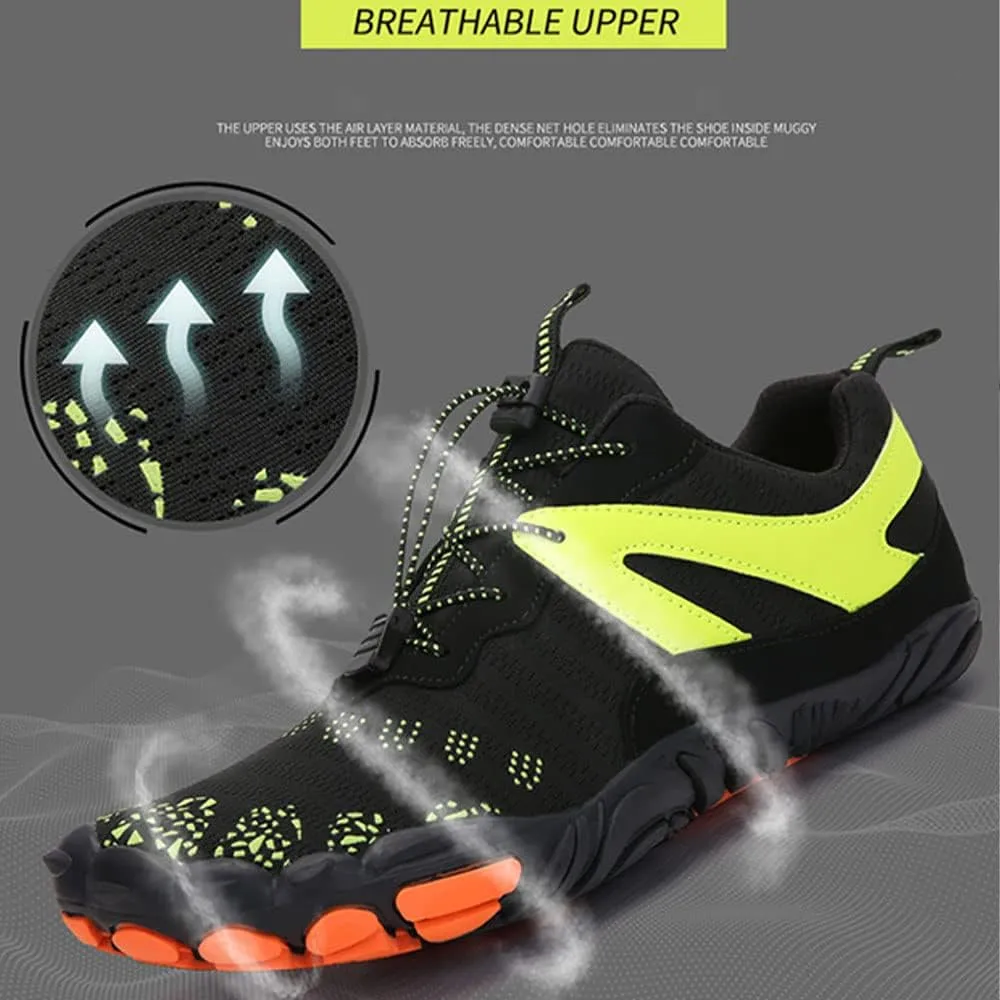 Grounded Footwear for Women Men, Barefoot Shoes Non-Slip Wide Toe, Hike Lightweight Drop Zero Quick-Dry Breathable