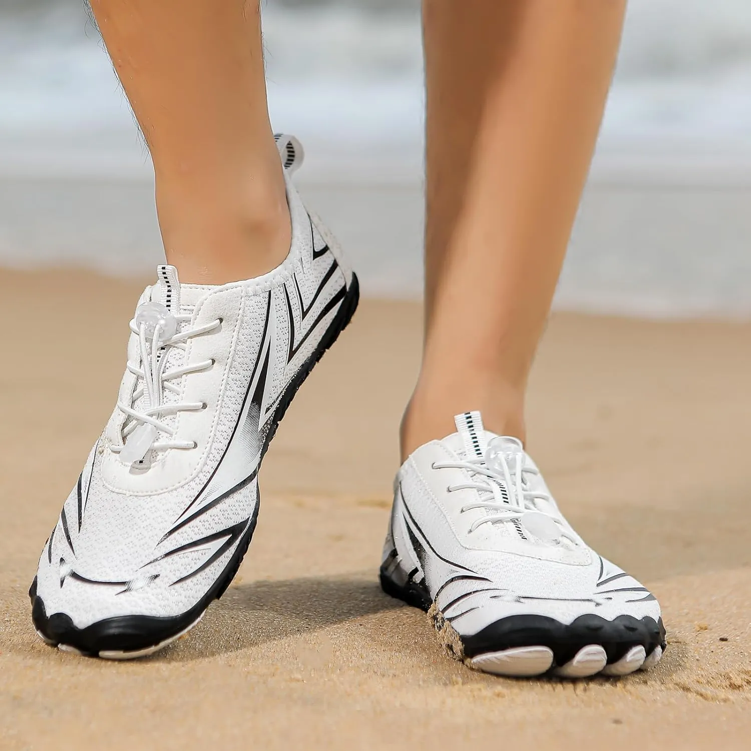 Grounding Allround Barefoot Shoes Non-Slip Healthy Breathable Fashion Trail Rnning Shoe Quick Dry Lightweight Active Shoes Wide Toe Hiking Zero Drop Shoe