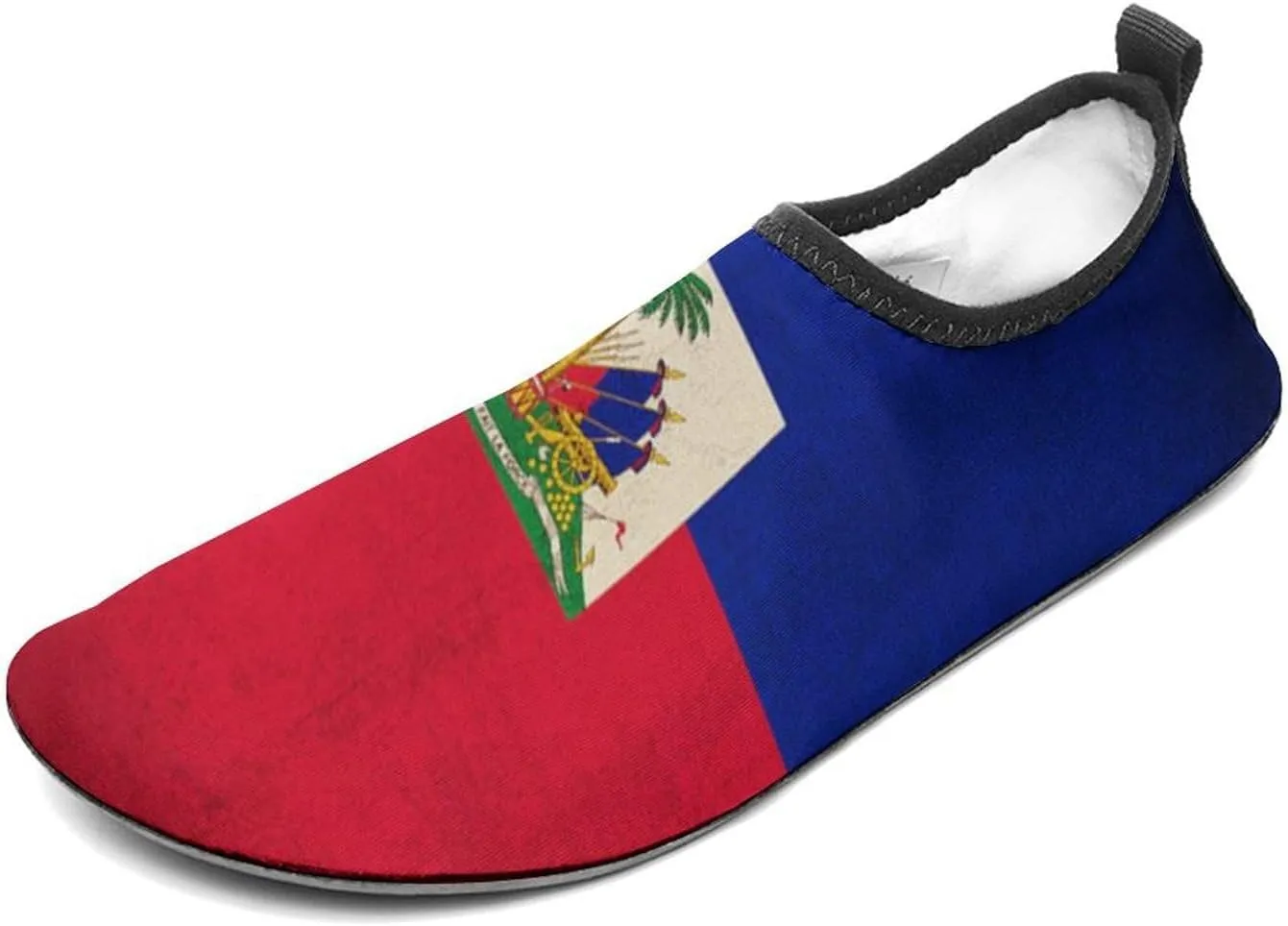 Haiti Flag Haitian Men Women Water Shoes Quick Dry Barefoot Shoe Beach Surfing Swim Pool Yoga Sock