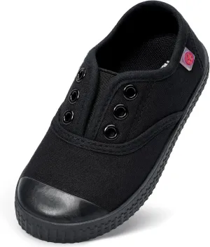 Harvest Land Kid Slip On Sneakers Toddler Comfortable Canvas Shoes for Boys Girls Light Tennis Shoes Children Fashion Shoes