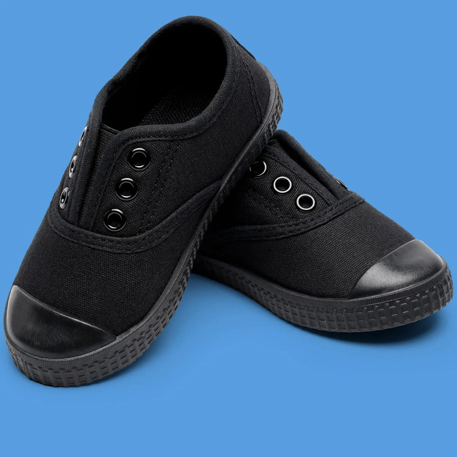Harvest Land Kid Slip On Sneakers Toddler Comfortable Canvas Shoes for Boys Girls Light Tennis Shoes Children Fashion Shoes