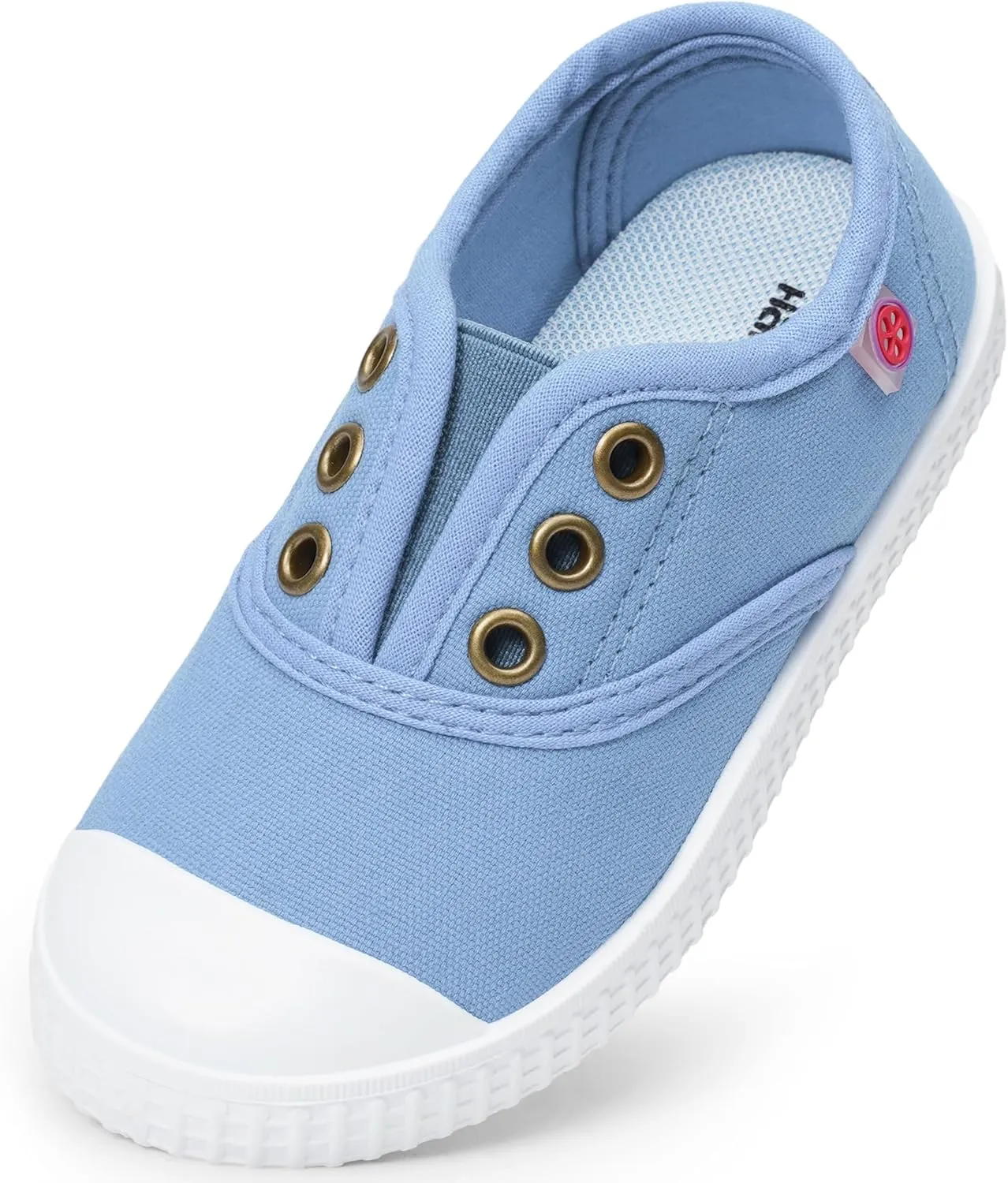 Harvest Land Kid Slip On Sneakers Toddler Comfortable Canvas Shoes for Boys Girls Light Tennis Shoes Children Fashion Shoes