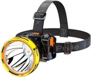 Headlight Strong Light Charging Night Fishing Head-Mounted Outdoor Lighting Induction Flashlight LED Miner's Lamp