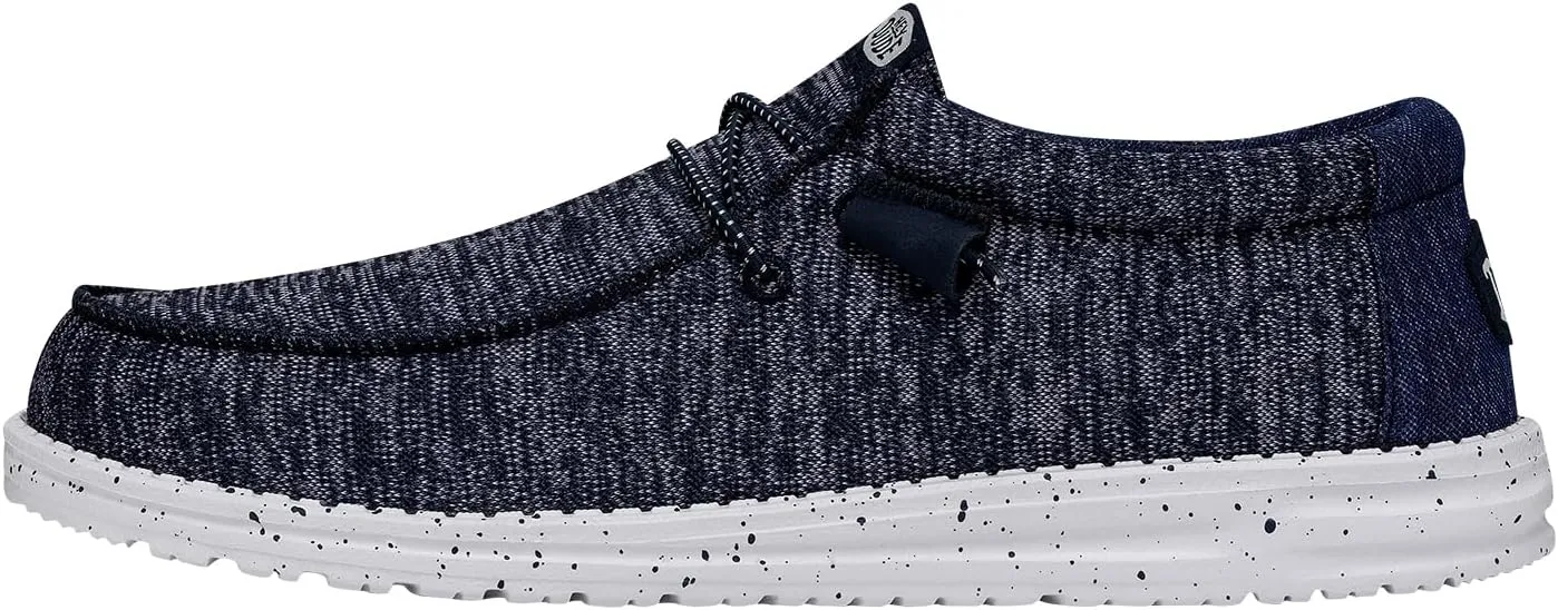 Hey Dude Wally Sport Knit | Men's Loafers | Men's Slip On Shoes | Comfortable & Light Weight
