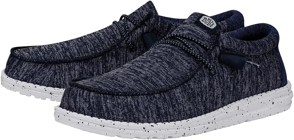 Hey Dude Wally Sport Knit | Men's Loafers | Men's Slip On Shoes | Comfortable & Light Weight