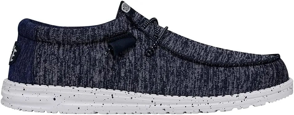 Hey Dude Wally Sport Knit | Men's Loafers | Men's Slip On Shoes | Comfortable & Light Weight