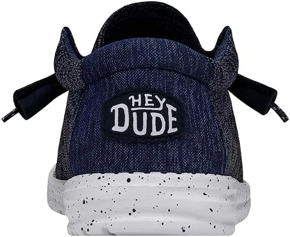Hey Dude Wally Sport Knit | Men's Loafers | Men's Slip On Shoes | Comfortable & Light Weight
