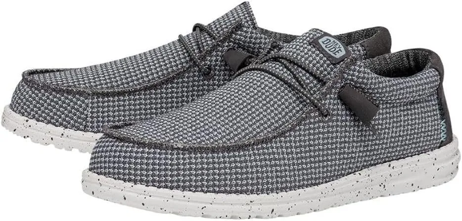 Hey Dude Wally Sport Mesh | Men's Shoes | Men's Slip On Loafers | Comfortable & Light-Weight