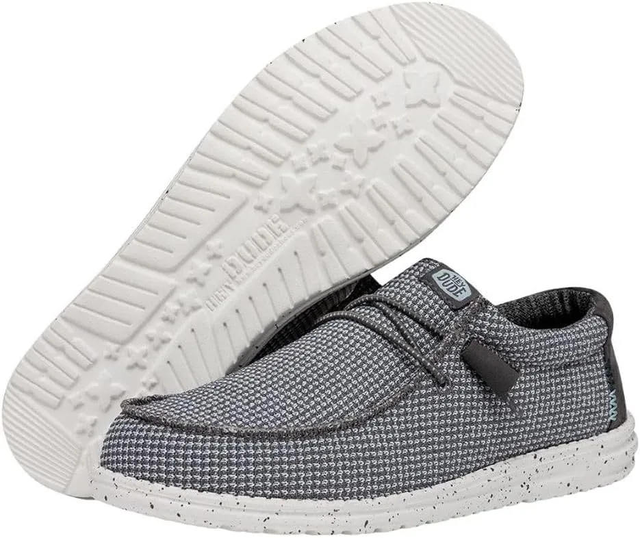 Hey Dude Wally Sport Mesh | Men's Shoes | Men's Slip On Loafers | Comfortable & Light-Weight