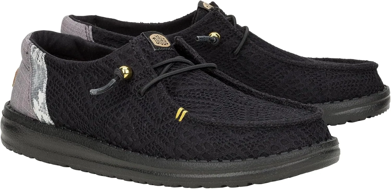 Hey Dude Women's Wendy Boho Crochet Sneaker