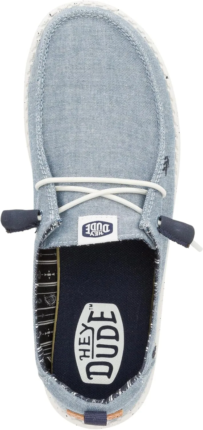 Hey Dude Women's Wendy Chambray Sneaker