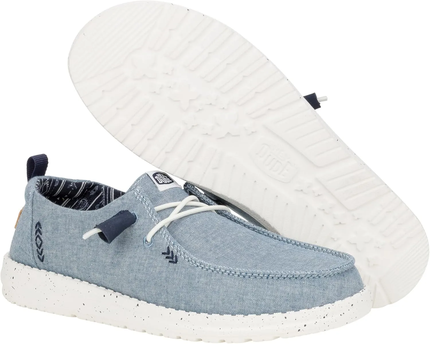 Hey Dude Women's Wendy Chambray Sneaker