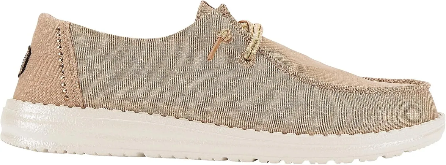 HEYDUDE Wendy Stardust, Women's Shoes, Slip-on Loafers, Comfortable & Light-Weight