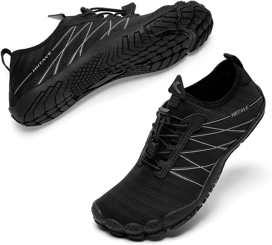 hiitave Womens Water Shoes Quick Dry Barefoot for Swim Diving Surf Aqua Sports Pool Beach Walking Yoga