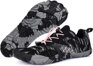 Hike Barefoot Shoes, Pro Barefoot Shoes Women Men Footwear, Athletic Hiking Minimalist Water Shoe Breathable Quick Dry Zero Drop Trail Running Shoe with Non-Slip Sole & Wide Toe Box