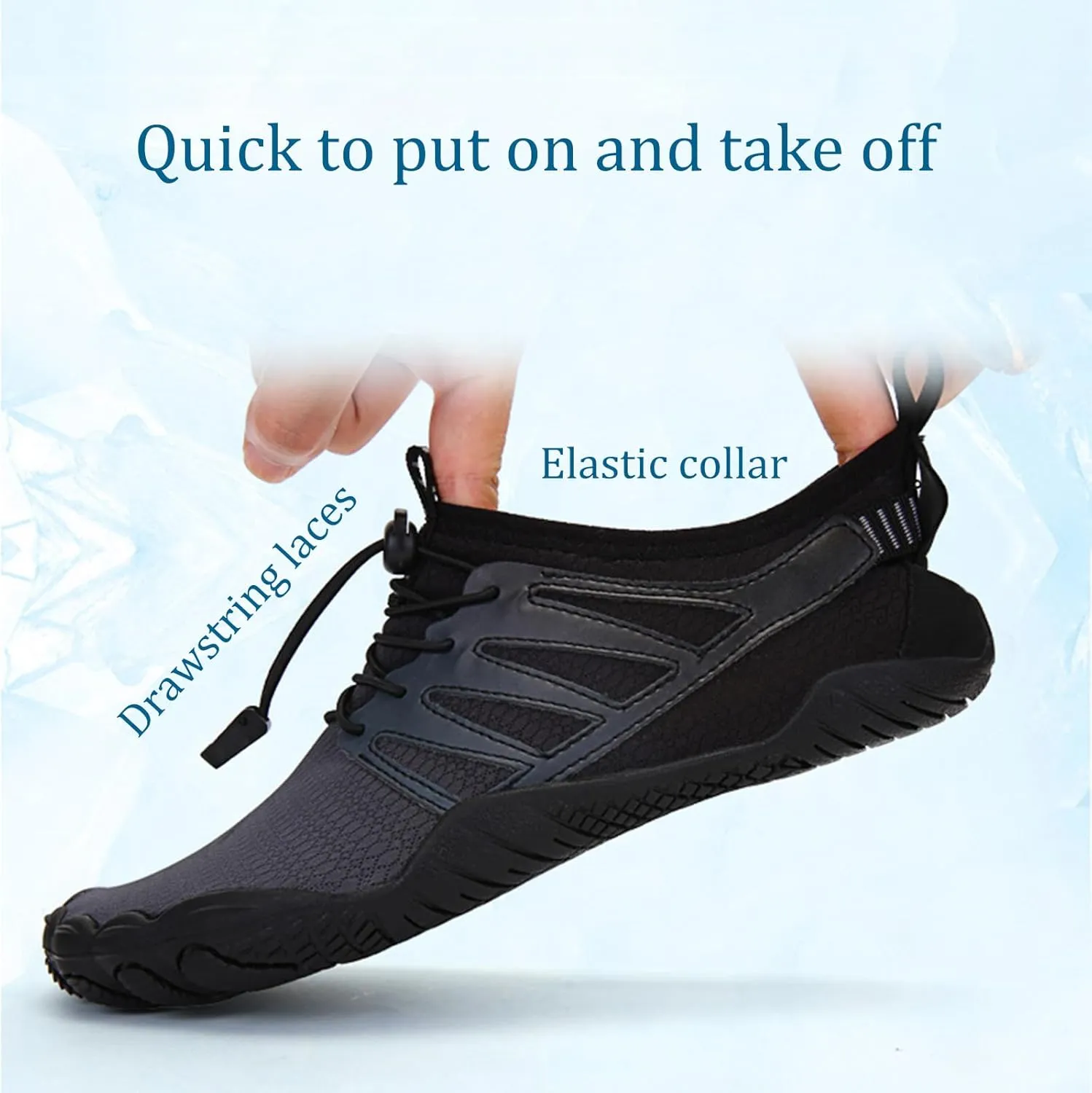 Hike Barefoot Womens Mens, Pro Barefoot Shoes Women, Non-Slip Breathable Quick Dry Athletic Shoe Unisex