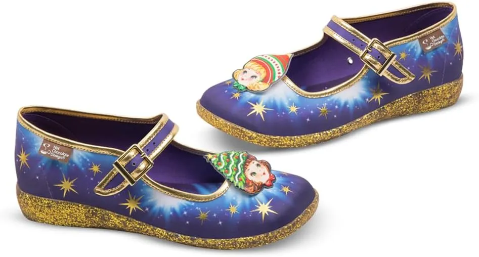 Hot Chocolate Design Chocolaticas Women's Mary Jane Flat Shoes