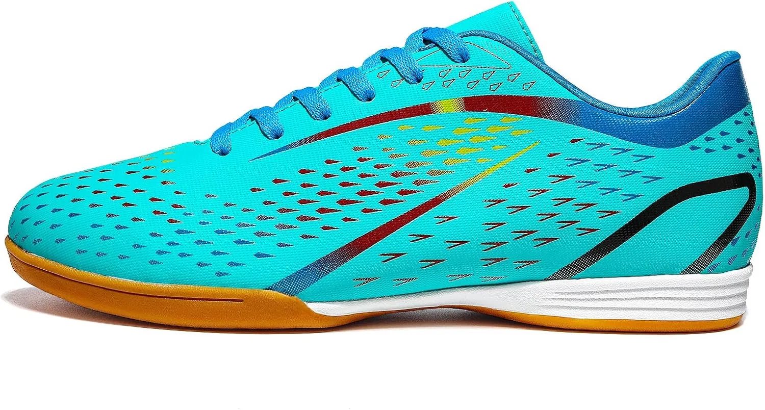 Indoor Soccer Shoes Mens Futsal Shoes for Women Youth Professional Athletic Soccer Shoe
