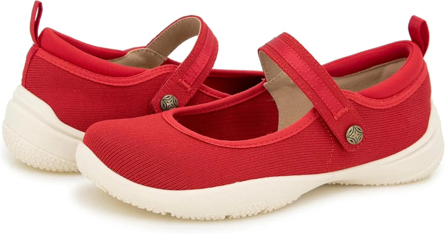 JBU Women's Merry Mary Jane Flat