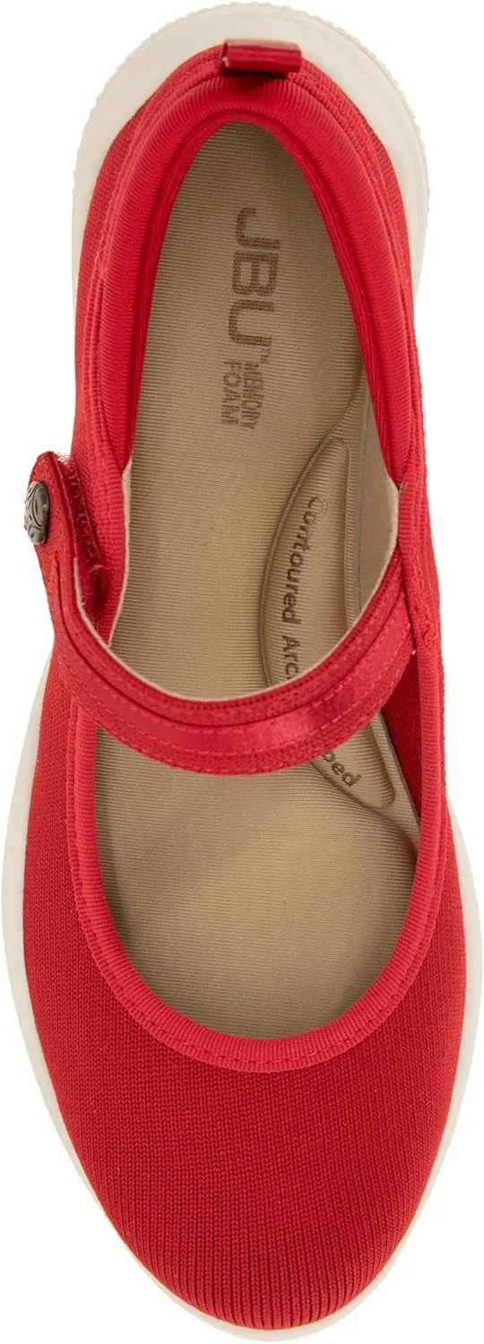 JBU Women's Merry Mary Jane Flat