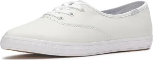 Keds Camuto Group Women's Champion Point Low Sneaker, White Leather, 6
