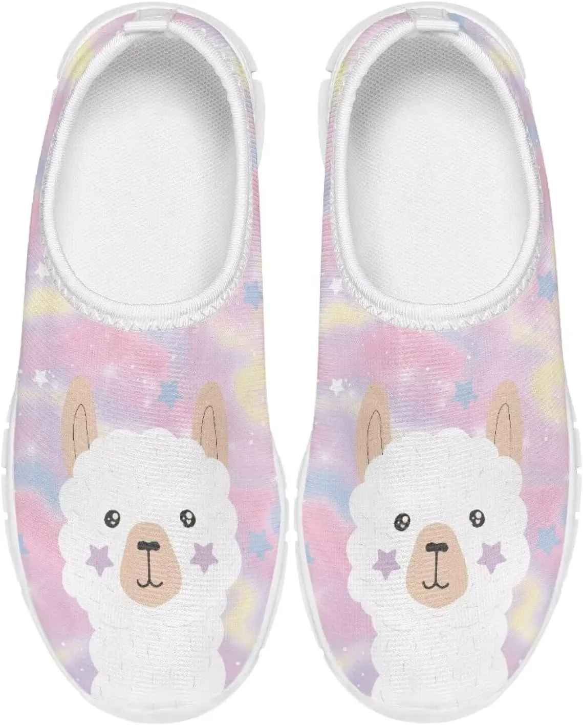 Kids Animal Print Casual Shoes for Girls - Light, Breathable, Non-Slip, Perfect for School, Picnics, Camping